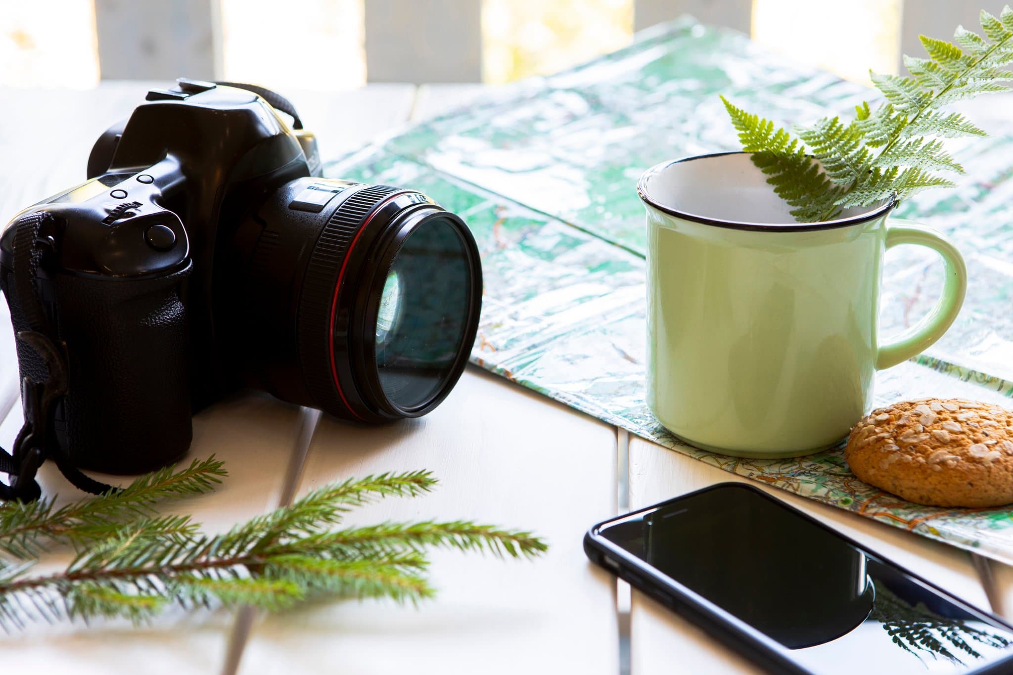 High angle traveling planning process