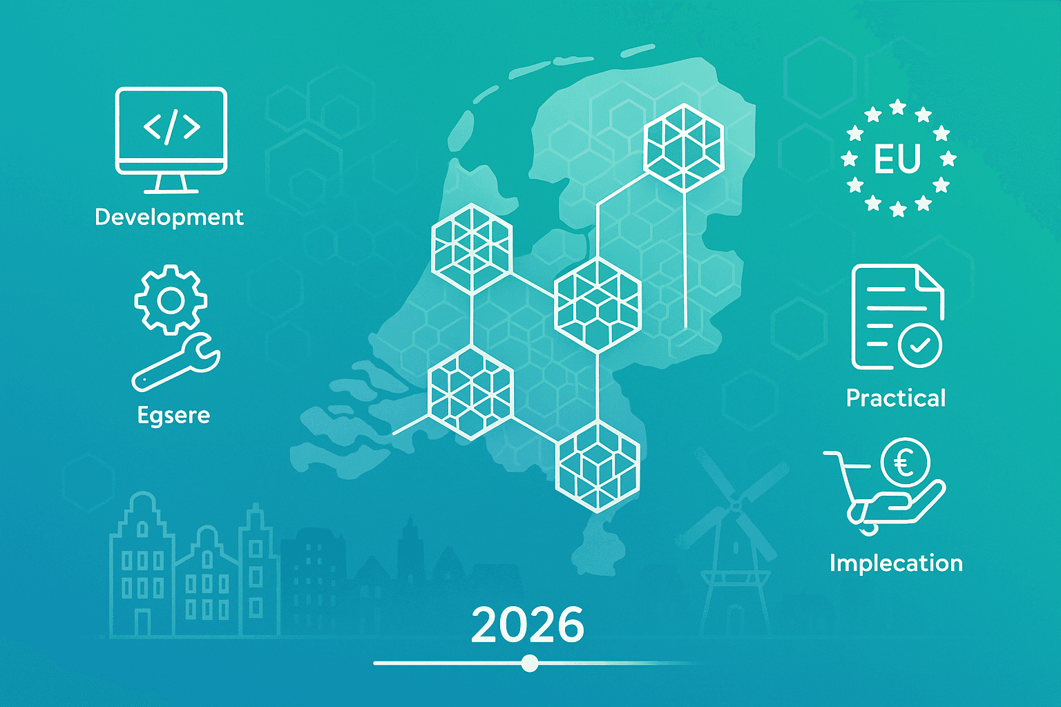 Blockchain Integratie in Nederlandse Development Projecten: Van Hype naar Praktische Implementatie in 2026